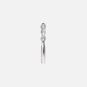  Evelyne Moissanite 18k White Gold 4