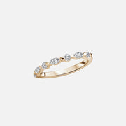  Evelyne Moissanite 18k Yellow Gold 1