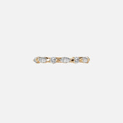  Evelyne Moissanite 18k Yellow Gold 2