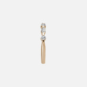  Evelyne Moissanite 18k Yellow Gold 4