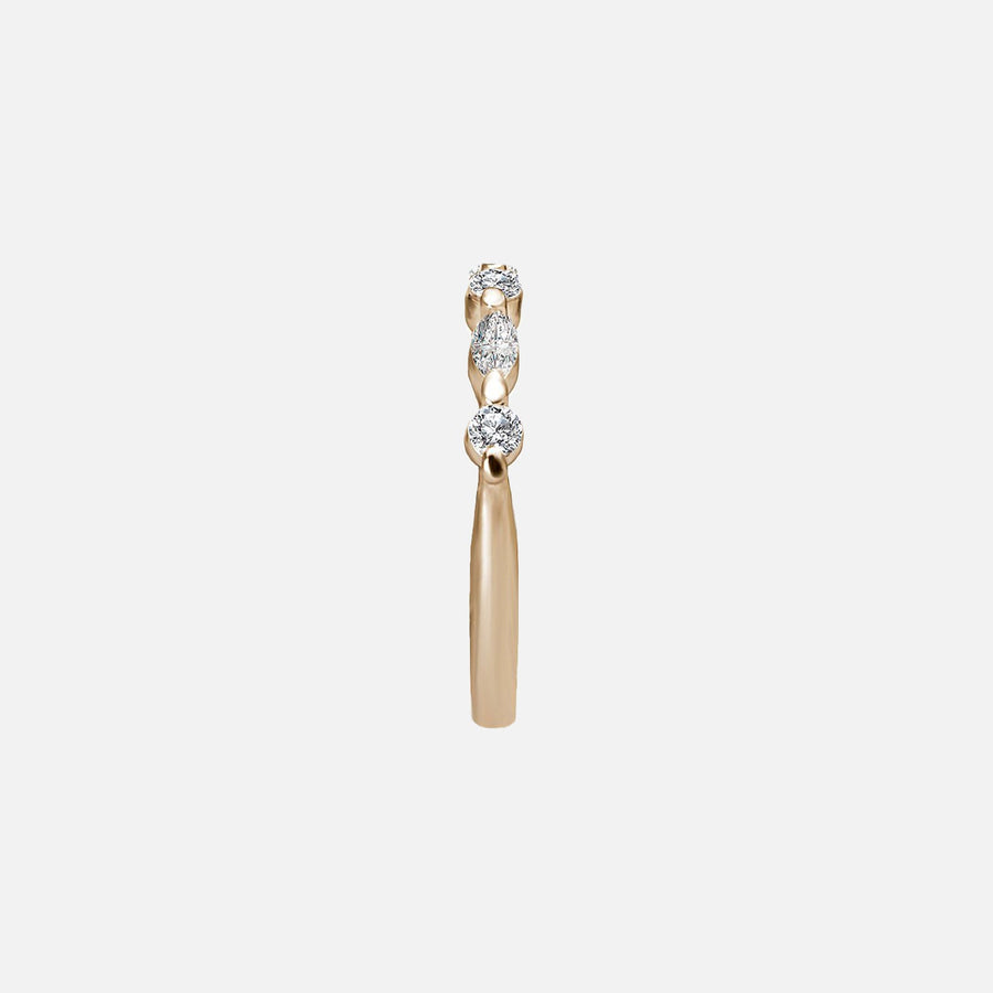  Evelyne Moissanite 18k Yellow Gold 4