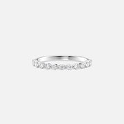 The Pave Harper Prong Moissanite Ring - KNT - Engagement Rings, Wedding Bands & Fine Jewelry