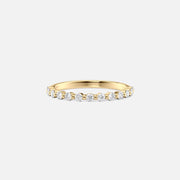 The Pave Harper Prong Moissanite Ring - KNT - Engagement Rings, Wedding Bands & Fine Jewelry