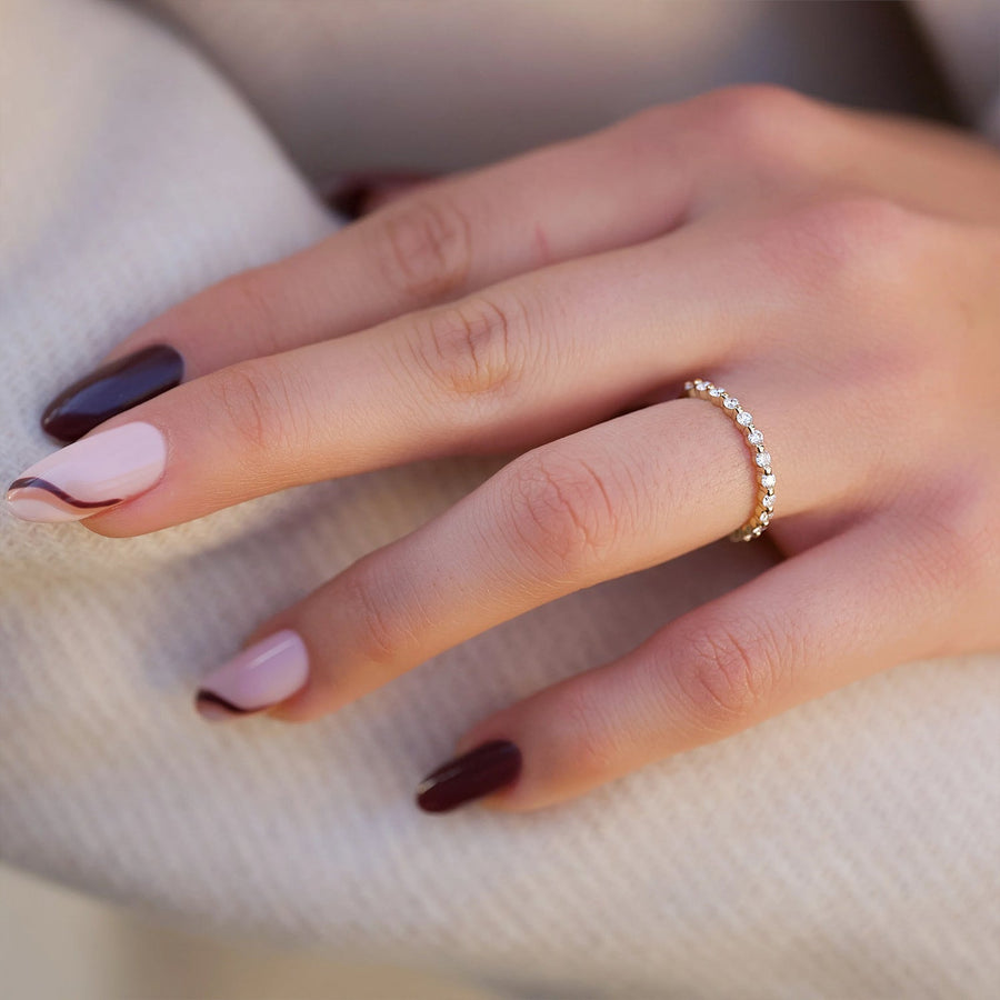 The Pave Harper Prong Moissanite Ring - KNT - Engagement Rings, Wedding Bands & Fine Jewelry