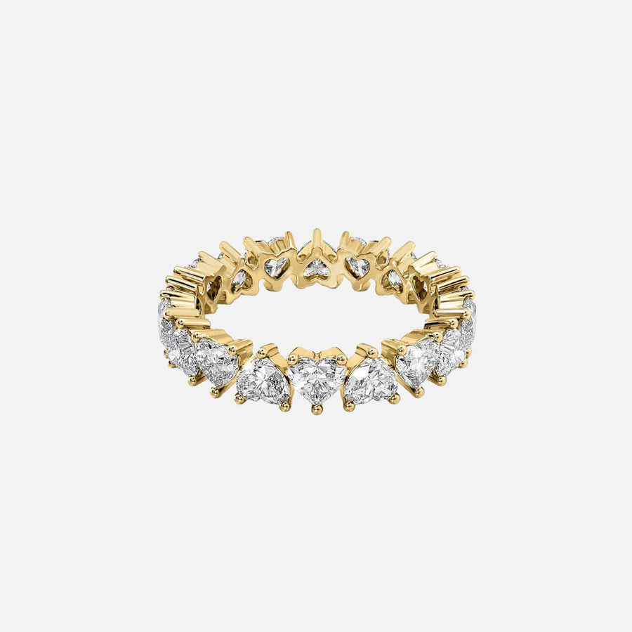  Heart Eternity Ring 14k Yellow Gold 3 0 001