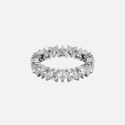  Heart Eternity Ring 18k White Gold 4 0 001