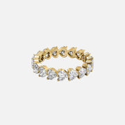  Heart Shared Prong Eternity Ring 14k Yellow Gold 3 0 001