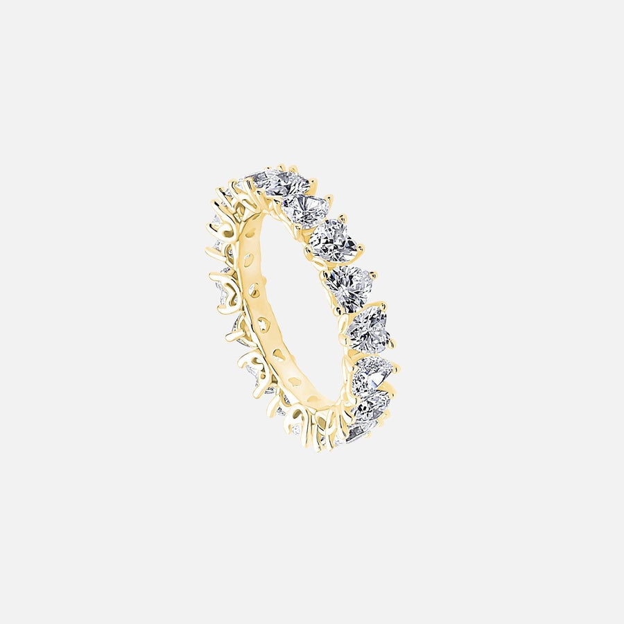 The Eternity Hethera Prong Moissanite Ring - KNT - Engagement Rings, Wedding Bands & Fine Jewelry