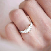 The Prong Iris Moissanite Ring - KNT - Engagement Rings, Wedding Bands & Fine Jewelry