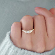 The Prong Iris Moissanite Ring - KNT - Engagement Rings, Wedding Bands & Fine Jewelry