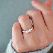 The Prong Jasmine Moissanite Ring - KNT - Engagement Rings, Wedding Bands & Fine Jewelry