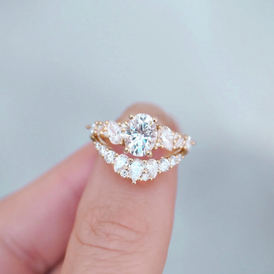 The Prong Jasmine Moissanite Ring - KNT - Engagement Rings, Wedding Bands & Fine Jewelry