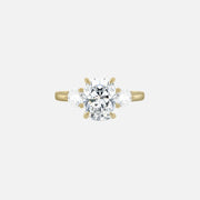 The Three Stone Julia Cushion Moissanite Ring - KNT - Engagement Rings, Wedding Bands & Fine Jewelry