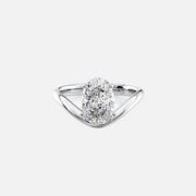 The Solitaire Karen Oval Moissanite Ring - KNT - Engagement Rings, Wedding Bands & Fine Jewelry