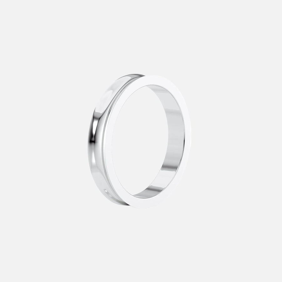 The Classic Louis Solid Moissanite Ring - KNT - Engagement Rings, Wedding Bands & Fine Jewelry