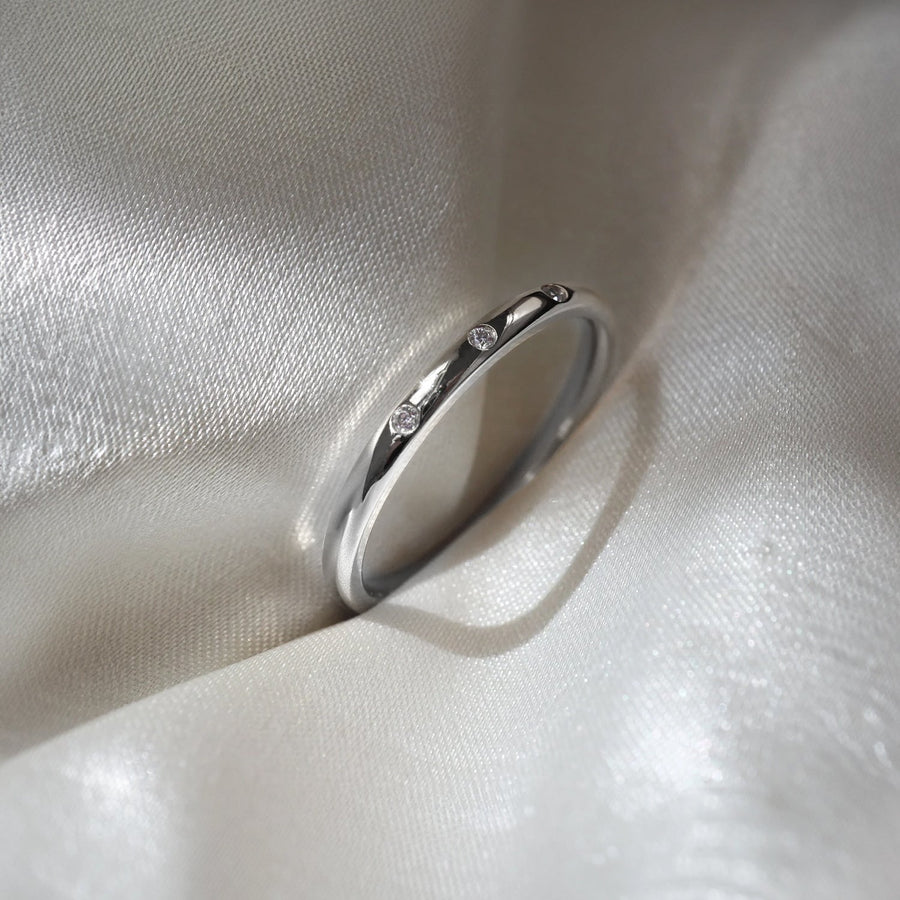 The Pave Lumiere Moissanite Ring - KNT - Engagement Rings, Wedding Bands & Fine Jewelry