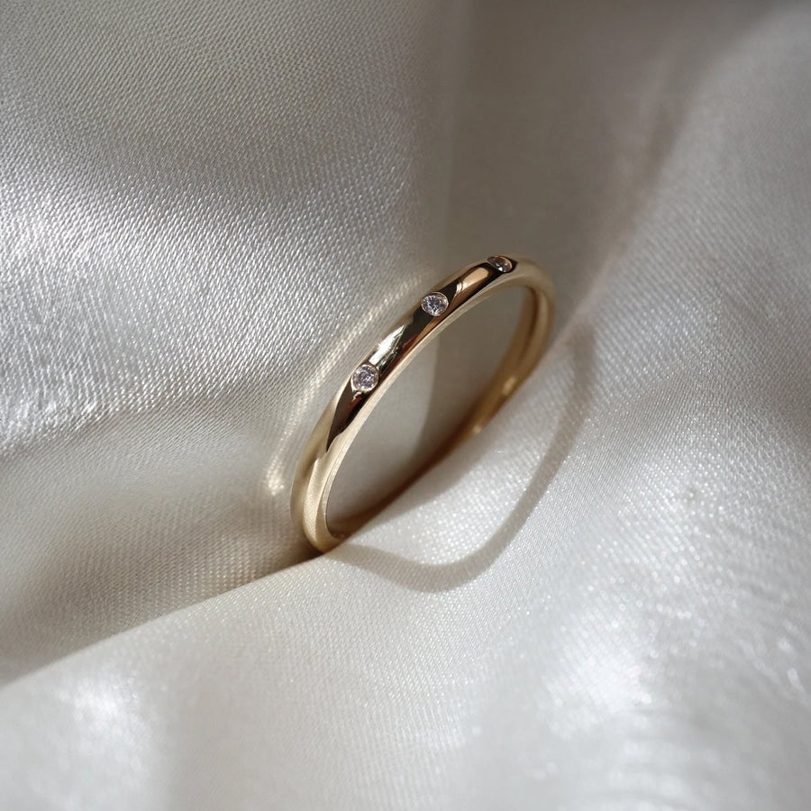 The Pave Lumiere Moissanite Ring - KNT - Engagement Rings, Wedding Bands & Fine Jewelry