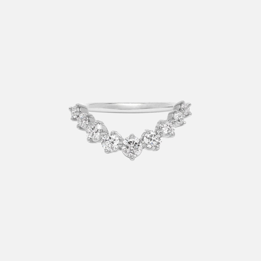 The Pave Luminous Ember Prong Moissanite Ring - KNT - Engagement Rings, Wedding Bands & Fine Jewelry