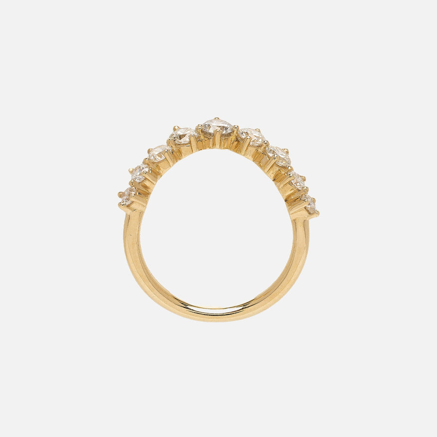 The Pave Luminous Ember Prong Moissanite Ring - KNT - Engagement Rings, Wedding Bands & Fine Jewelry