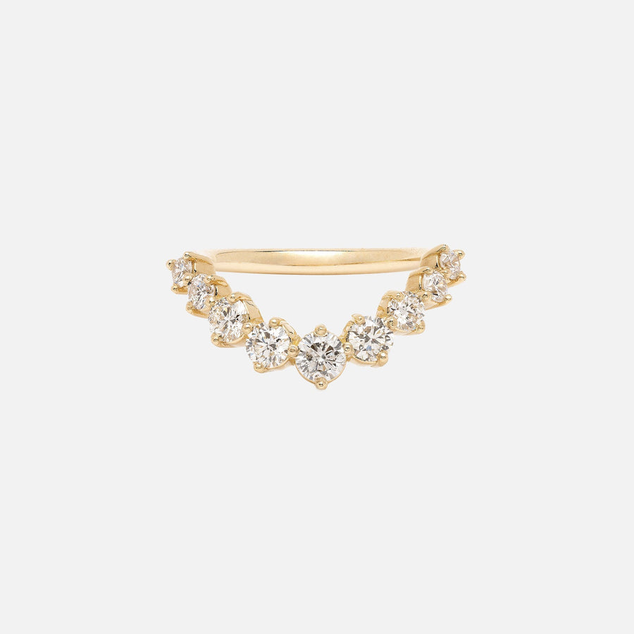 The Pave Luminous Ember Prong Moissanite Ring - KNT - Engagement Rings, Wedding Bands & Fine Jewelry