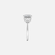 The Three Stone Luna Princess Moissanite Ring - KNT - Engagement Rings, Wedding Bands & Fine Jewelry