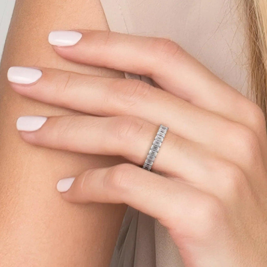 The Eternity Luster Prong Moissanite Ring - KNT - Engagement Rings, Wedding Bands & Fine Jewelry