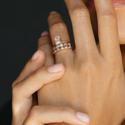 The Pave Luxe Moissanite Ring - KNT - Engagement Rings, Wedding Bands & Fine Jewelry
