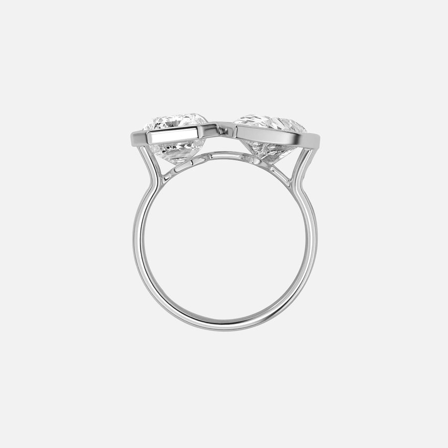  Madonna Lab Diamond 14k White Gold 2