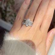 Marquise Royal & Opal Ring Stack - KNT - Engagement Rings, Wedding Bands & Fine Jewelry