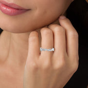 The Pave Meadow's Grace Nature Moissanite Ring - KNT - Engagement Rings, Wedding Bands & Fine Jewelry