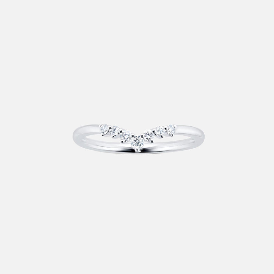 The Prong Monique Pave Moissanite Ring - KNT - Engagement Rings, Wedding Bands & Fine Jewelry