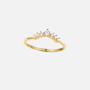 The Prong Monique Pave Moissanite Ring - KNT - Engagement Rings, Wedding Bands & Fine Jewelry