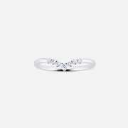 The Prong Monique Pave Moissanite Ring - KNT - Engagement Rings, Wedding Bands & Fine Jewelry