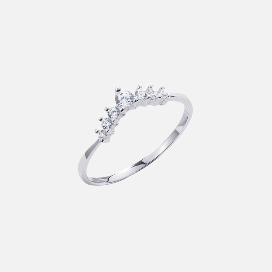 The Prong Monique Pave Moissanite Ring - KNT - Engagement Rings, Wedding Bands & Fine Jewelry