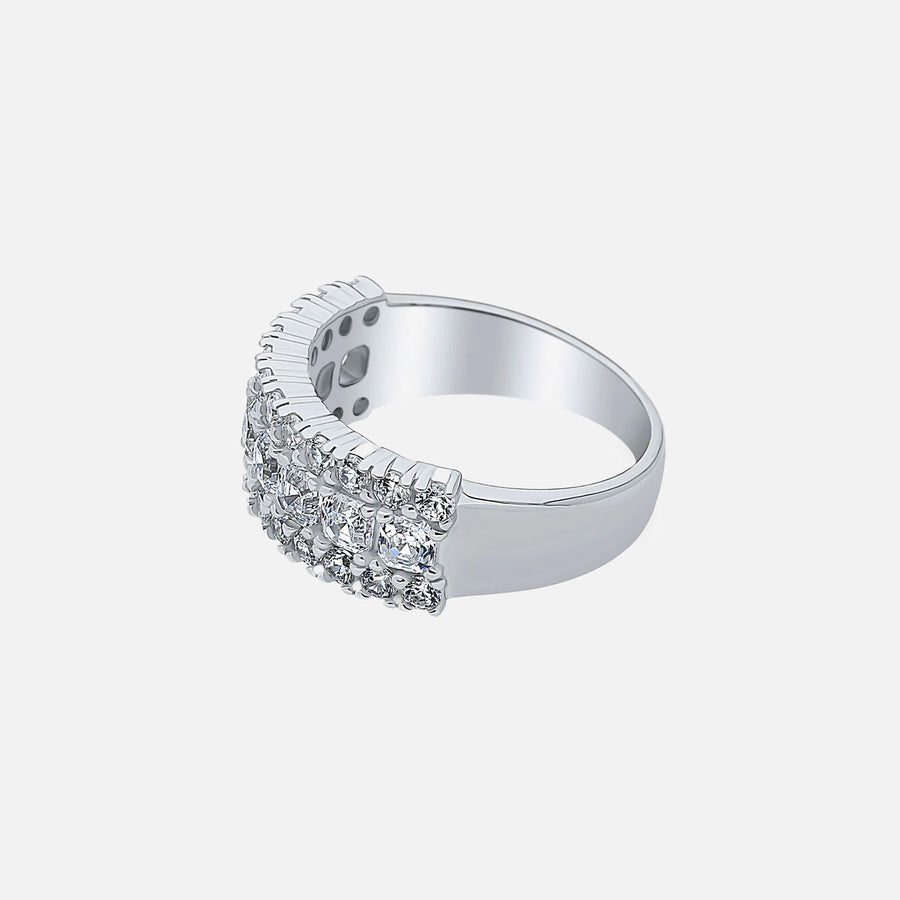 The Prong Noble Charm Moissanite Ring - KNT - Engagement Rings, Wedding Bands & Fine Jewelry