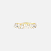 The Prong Opal Moissanite Ring - KNT - Engagement Rings, Wedding Bands & Fine Jewelry