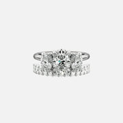 Oval Belle & Noble Ring Stack - KNT - Engagement Rings, Wedding Bands & Fine Jewelry