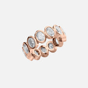  Oval Bezel Eternity Ring 14k Rose Gold 4 0 002
