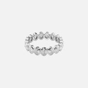  Oval Bezel Eternity Ring 14k White Gold 1 7 001