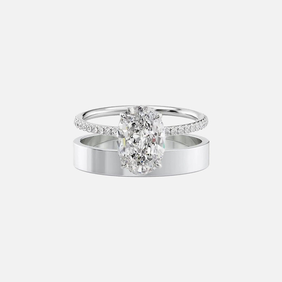 Oval Cassia Ring Stack - KNT - Engagement Rings, Wedding Bands & Fine Jewelry