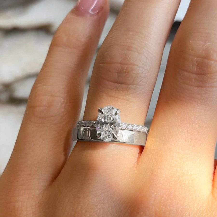 Oval Cassia Ring Stack - KNT - Engagement Rings, Wedding Bands & Fine Jewelry