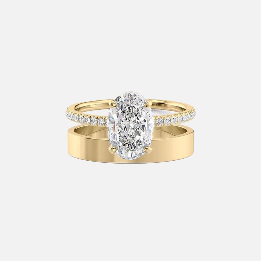 Oval Cassia Ring Stack - KNT - Engagement Rings, Wedding Bands & Fine Jewelry