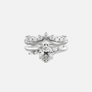 Oval Elara Ring Stack - KNT - Engagement Rings, Wedding Bands & Fine Jewelry