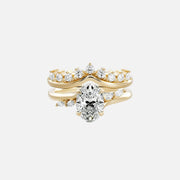 Oval Elara Ring Stack - KNT - Engagement Rings, Wedding Bands & Fine Jewelry