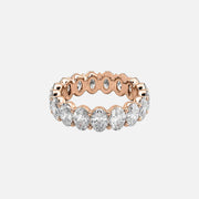  Oval Eternity Ring 14k Rose Gold 5 5 001