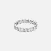  Oval Eternity Ring 14k White Gold 2 0 001