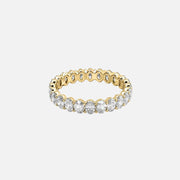 Oval Eternity Ring 14k Yellow Gold 2 0 001