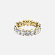  Oval Eternity Ring 14k Yellow Gold 4 5 001