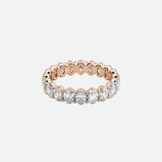  Oval Eternity Ring 18k Rose Gold 3 0 001