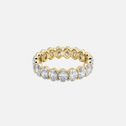  Oval Eternity Ring 18k Yellow Gold 4 0 001